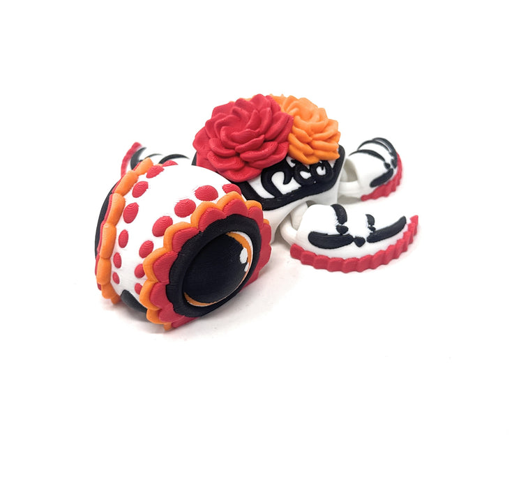 Day of the Dead Turtle 5"