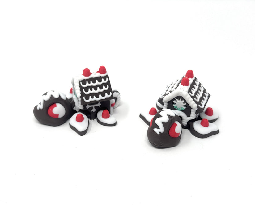 Ginger Bread House Turtle 3" Package of 2